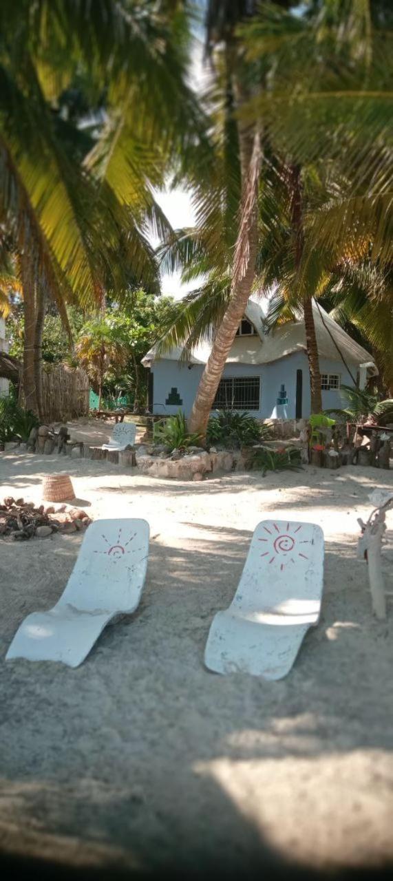 Chez Gigi - Eco Lodge Mahahual Eksteriør bilde
